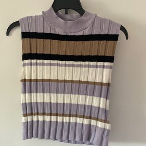 Topshop high neck sleeveless top